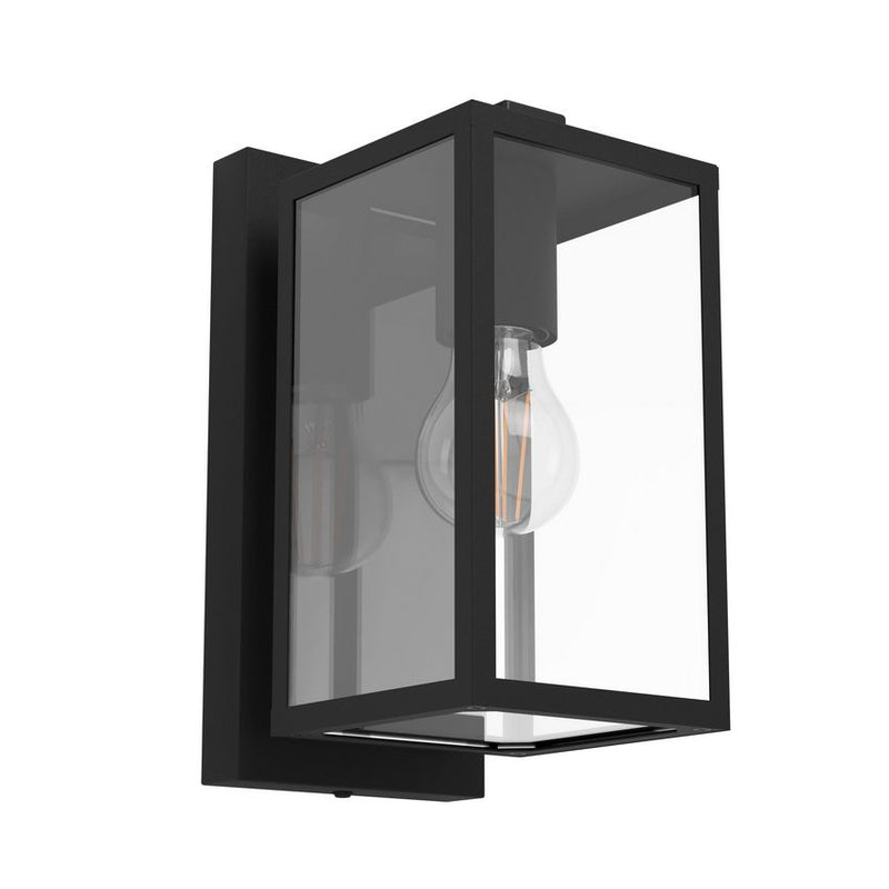 Decoratieve Buiten Wandlamp Zwart/glas