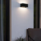 Lesmo Outdoor Wandlamp IP44 Zwart