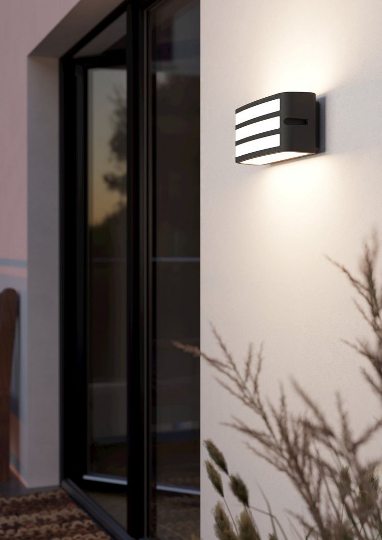 Camarda Outdoor Wandlamp IP54 Antraciet