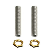2 stuks Draadeind 10cm+M10 Fijne moer