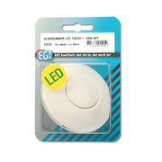 Led Vloerlamp dimmer met voet touche functie wit 1-50 watt
