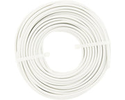 Egt 10 meter ovaal snoer 2x0.75-qmm Wit 91661