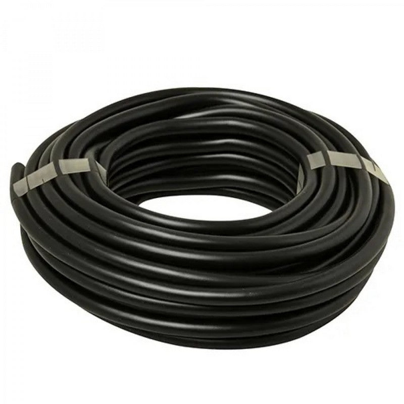 Egt 10 meter Rond snoer 3x 1-qmm Zwart