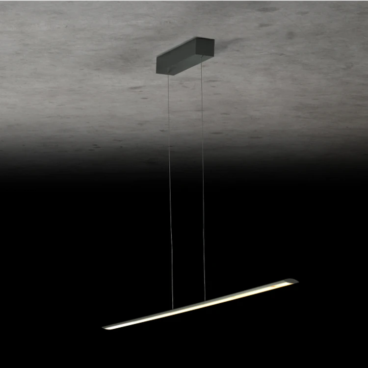 Holtkötter Epsilon Hanglamp 9236-1-62 in Platina 5900Lumen