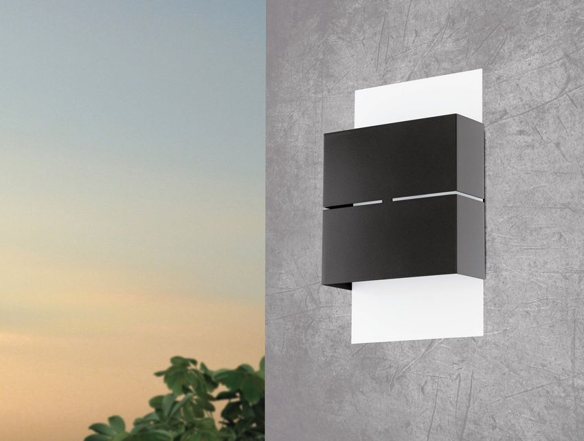 Kibea Outdoor Wandlamp Wit/Antraciet