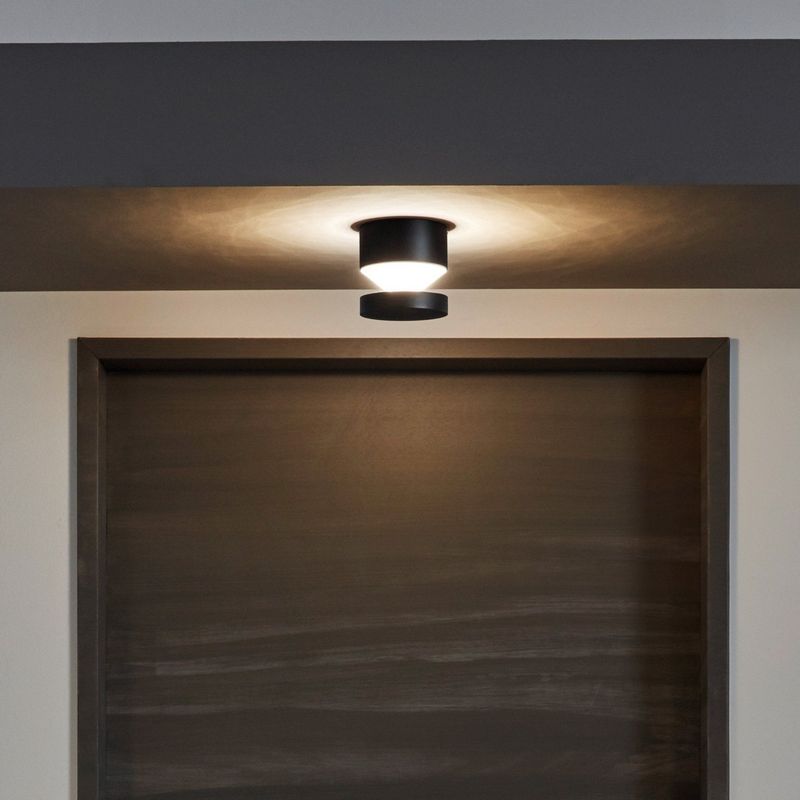 Melzo Outdoor Wand/Plafondlamp Zwart
