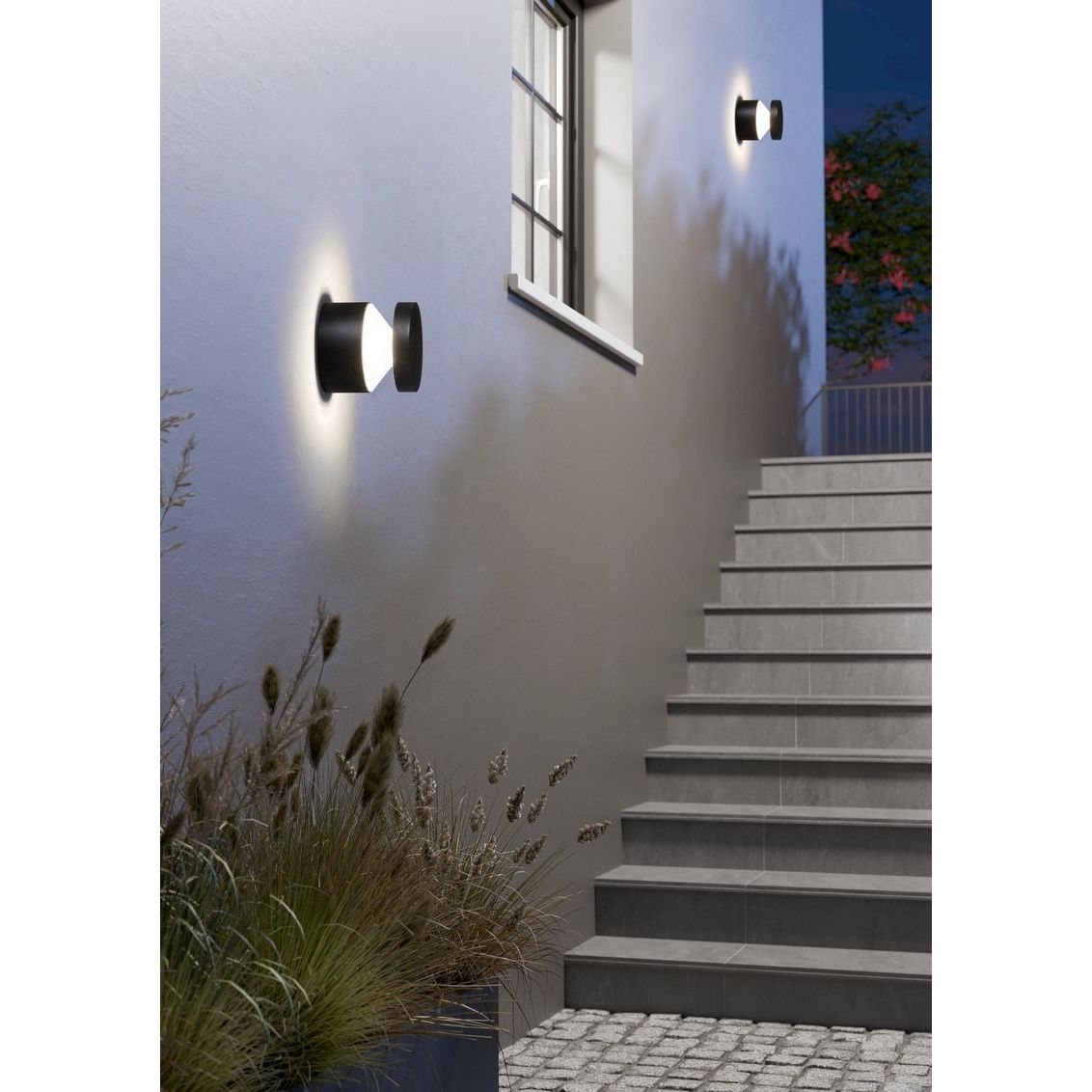 Melzo Outdoor Wand/Plafondlamp Zwart - De Smid Verlichting
