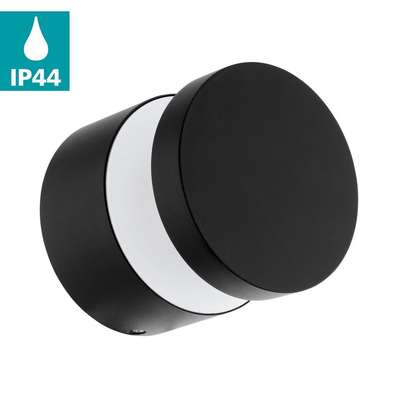 Melzo Outdoor Wand/Plafondlamp Zwart