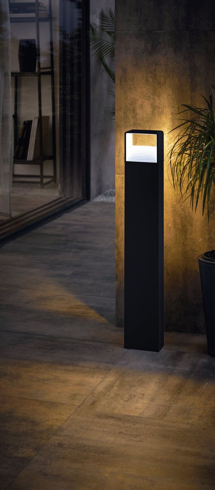 Doninni 1 Buiten Vloerlamp 80cm  Antraciet