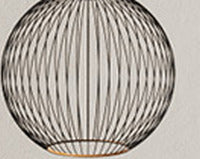 ZTAHL Filo Floating Ø180mm Metal Black