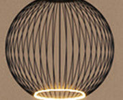 ZTAHL Filo Floating Ø180mm Metal Black