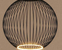 ZTAHL Filo Floating Ø180mm Metal Black