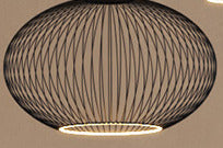ZTAHL Filo Floating Ovaal Ø300 mm Metal Black