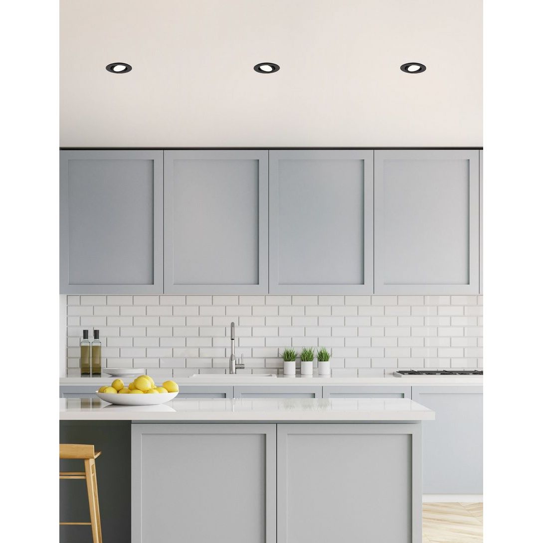 Eglo Saliceti-Z Connect Inbouwspot Zwart - De Smid Verlichting