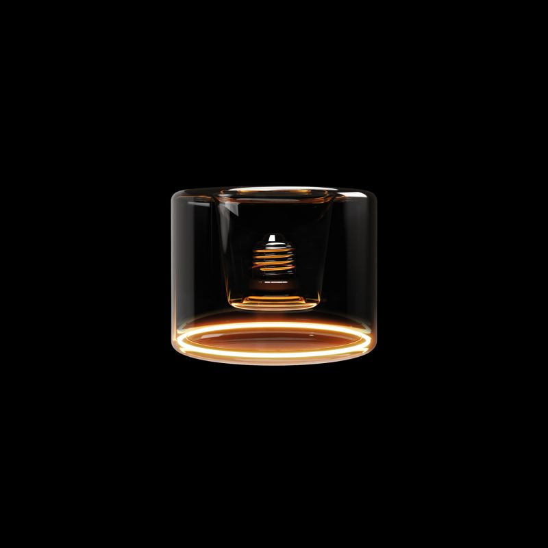 Ztahl Ghost Line Donut Ø120mm/90mm 6watt 380Lumen 1900K Smokey Grey