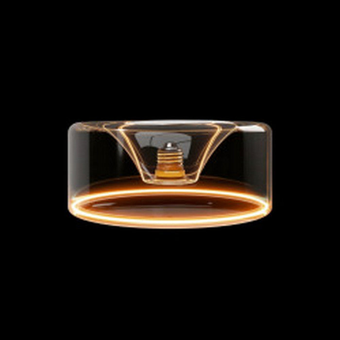 Ztahl Ghost Line Donut Ø195mm/83mm 6watt 380Lumen 1900K Smokey Grey