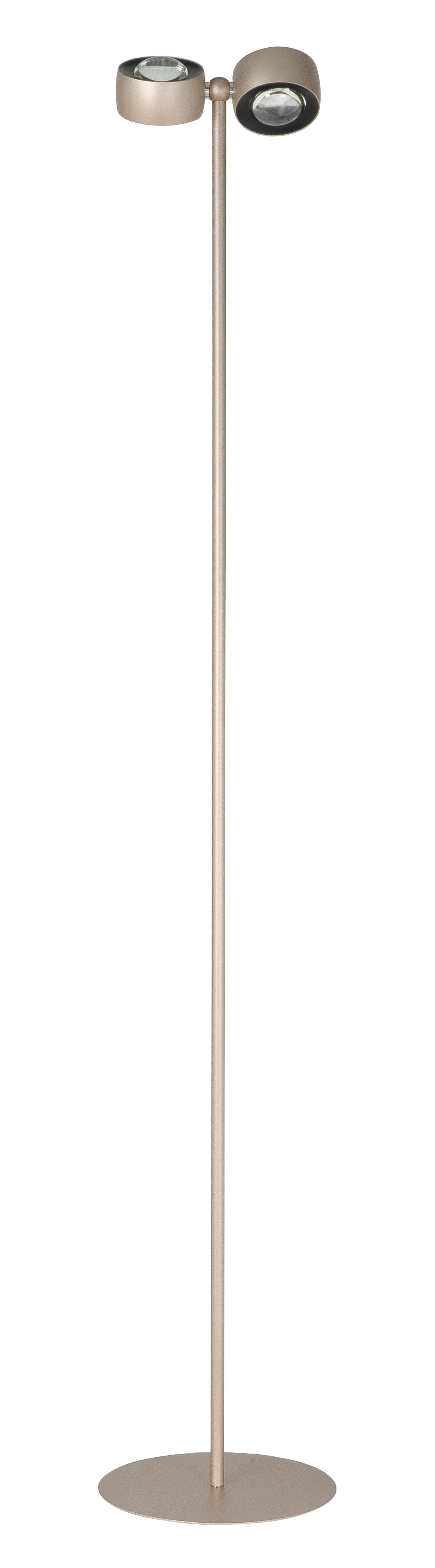 Amora 2- Lichts Vloerlamp Champagne Gold
