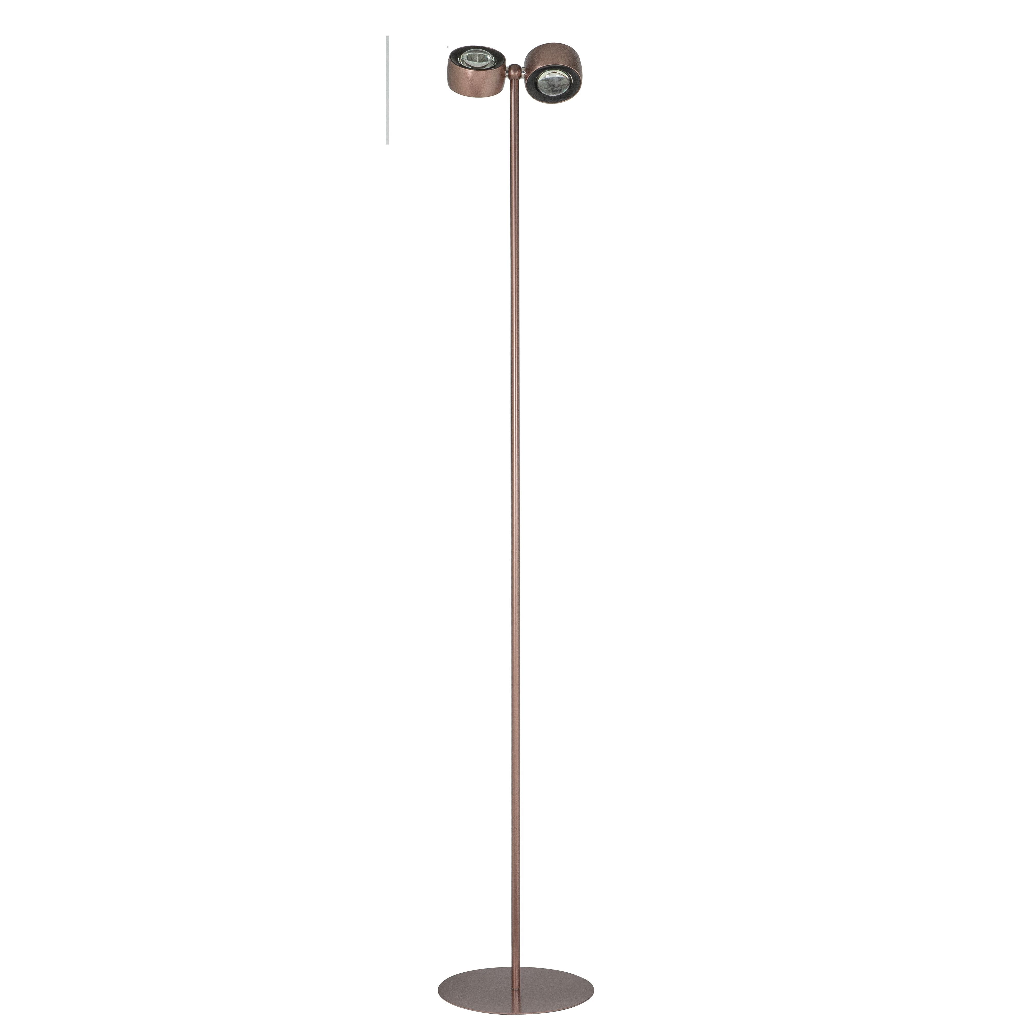 Amora 2- Lichts Vloerlamp Purple Gold - De Smid Verlichting
