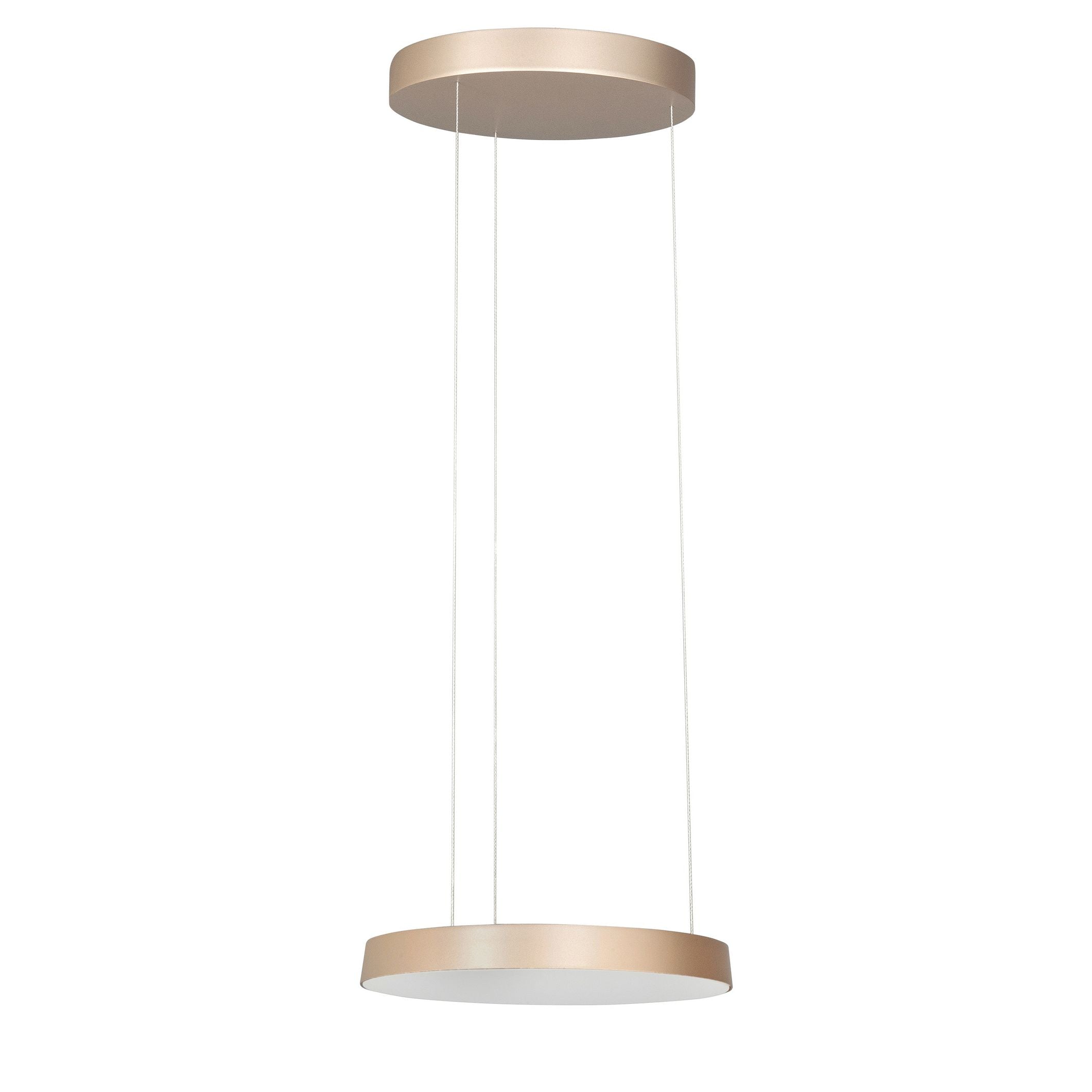 Aura hanglamp in Champagne Gold - De Smid Verlichting