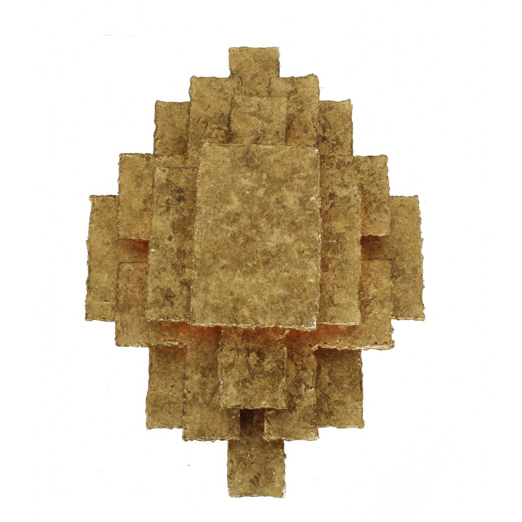 Leclercq en Bouwman Beluga wandlamp 1 lichts LB06/1WLbr (Ambachtelijk brons) - De Smid Verlichting