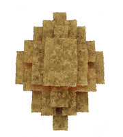 Leclercq en Bouwman Beluga wandlamp 1 lichts LB06/1WLbr (Ambachtelijk brons)