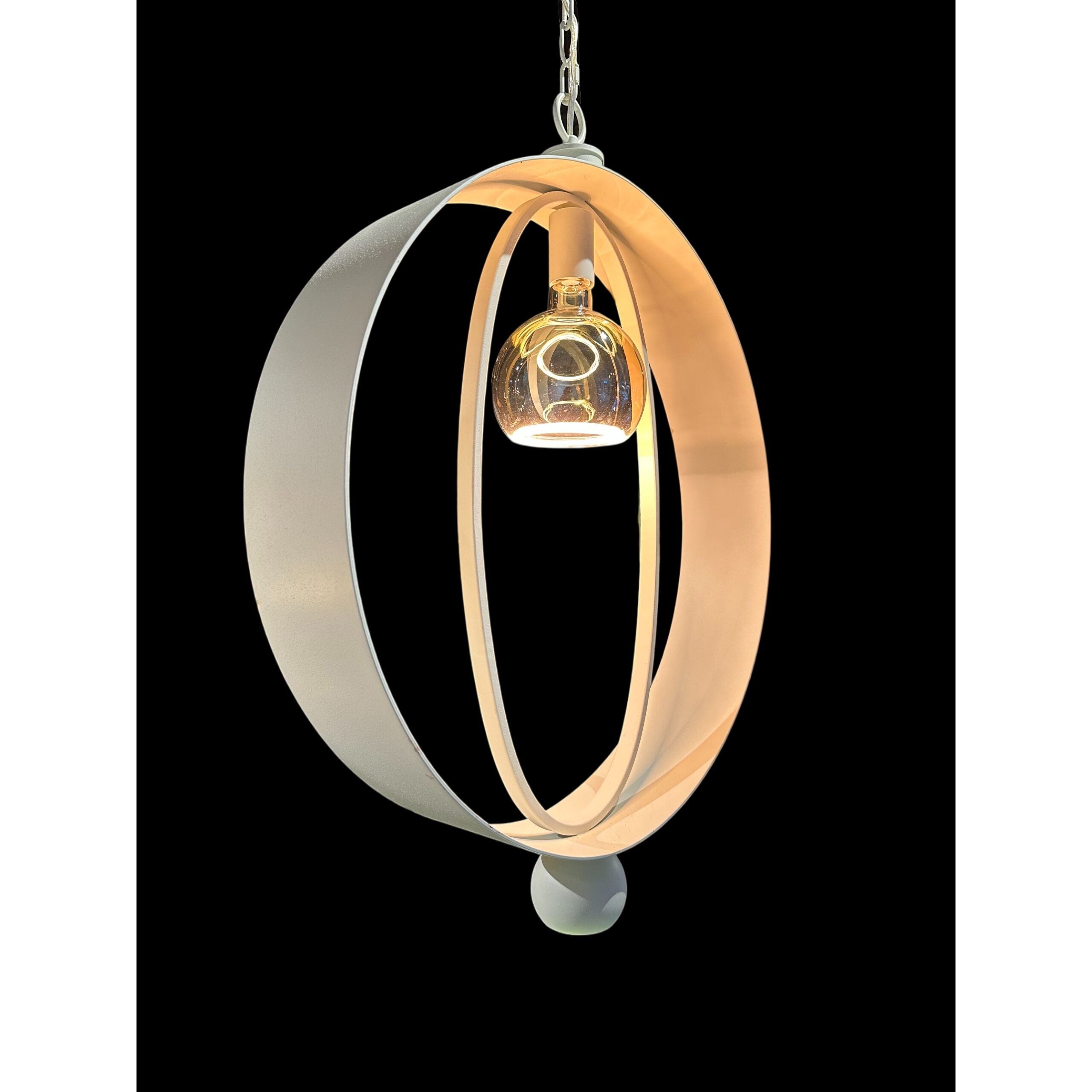 Leclercq en Bouwman Breeze hanglamp rond 2 lichts LB047/1+1R-BL Textured Black - De Smid Verlichting