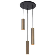 Highlight Perugia 3-Lichts Hanglamp GU10 H5670.32 Brons
