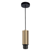 Highlight Perugia 1-Lichts Pendellamp zonder glas O1171.38 Mat Goud