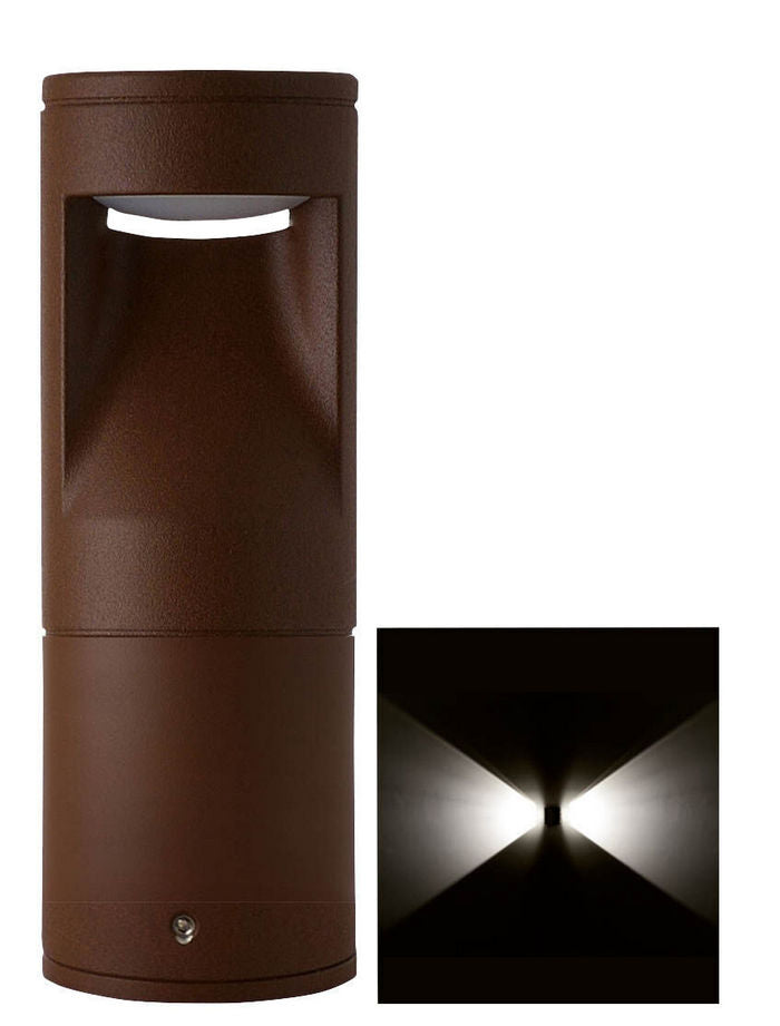 F&V Cirra Outdoor Gevel/Sokkel Buitenlamp 18cm IP65 Roest