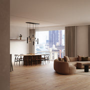 ZTAHL Como 8-Lichts Hanglamp 9100-9005 Mat zwart - De Smid Verlichting