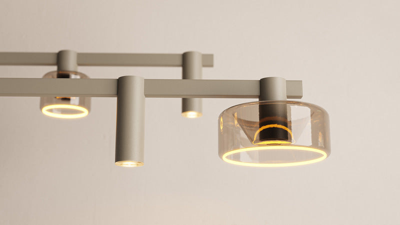 Ztahl Palau 8-Lichts Hanglamp 2100-Quartz