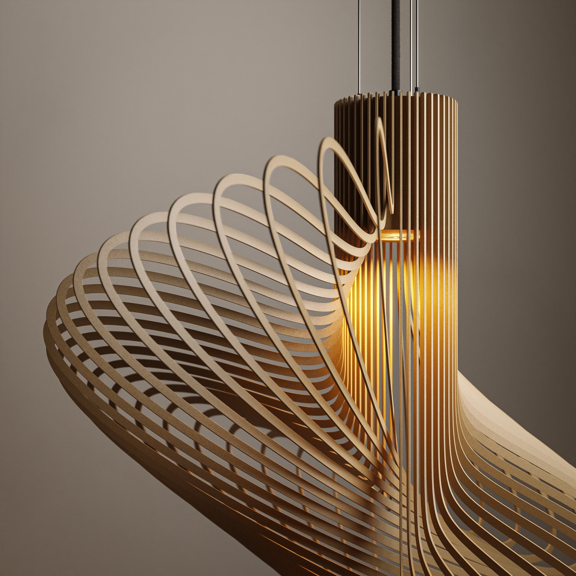 Ztahl Lodi 1-Lichts Hanglamp 4200-Quartz