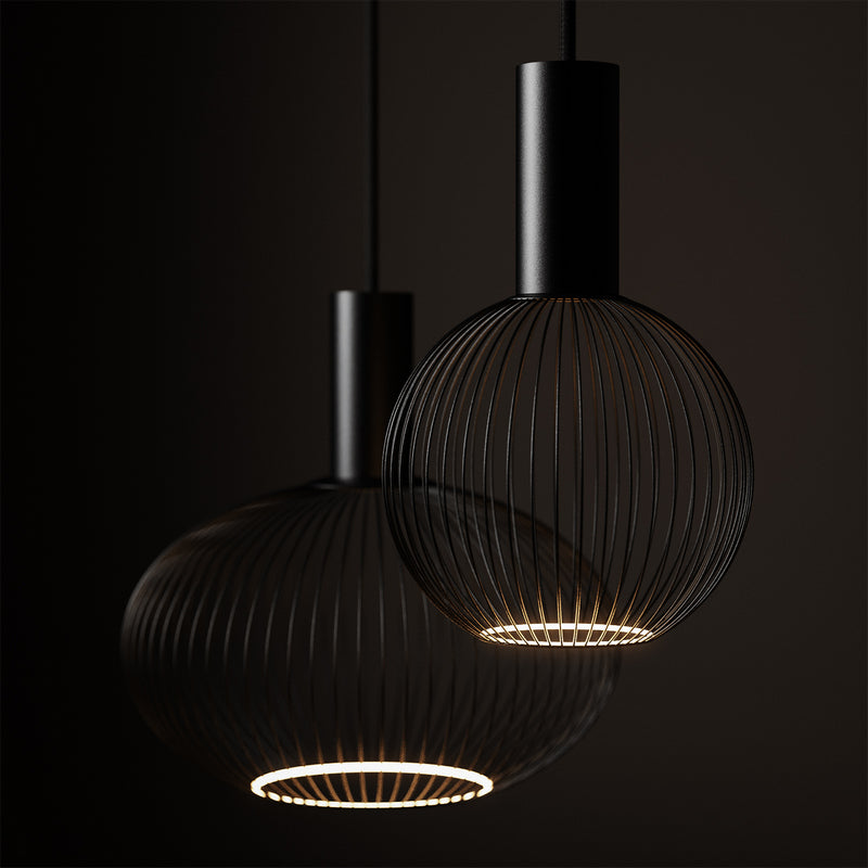 ZTAHL Como 13-Lichts Hanglamp 9170-9005 Zwart Exclusief Lichtbronnen