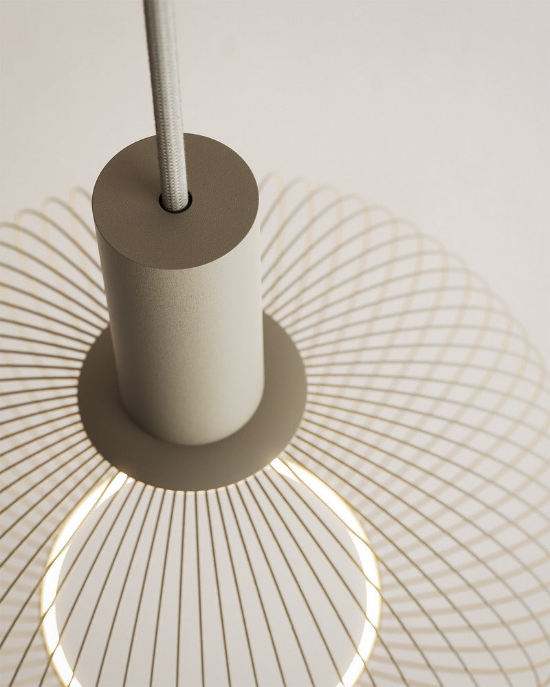 Ztahl Como Hanglamp/Pendel E27 Quartz 9190-Quartz Exclusief Lichtbron