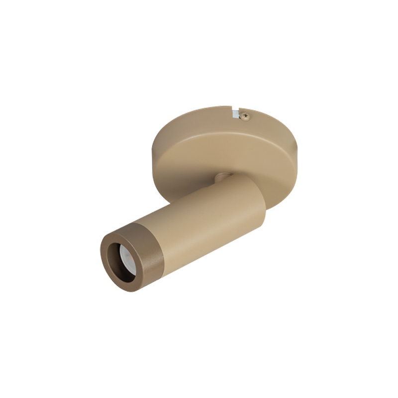 ETH Miller Spot 1x E27 60W Mat Zand/Taupe/Zwart 05-SP1360-59