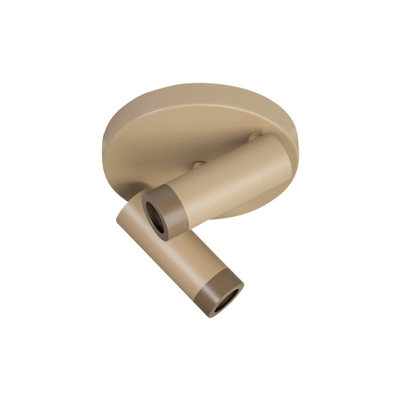 ETH Miller Spot 2x E27 60W Mat Zand/Taupe/Zwart 05-SP1361-59