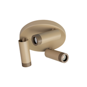 ETH Miller Spot 3x E27 60W Mat Zand/Taupe/Zwart 05-SP1362-59