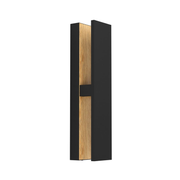 Costorio Outdoor Wandlamp Zwart/Hout