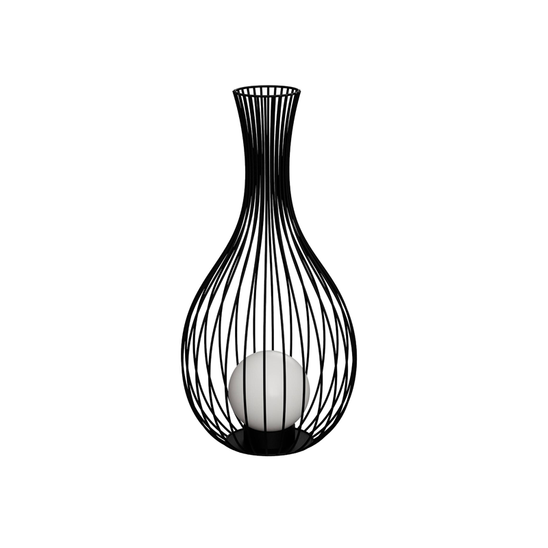 Fossombrone Vloerlamp IP65 Zwart/Wit