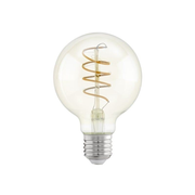 Eglo Vintage LED Special Globebol G80 E27 4W Helder 2200K amber