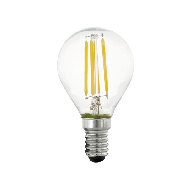 Eglo LED Stepdim. Kogellamp E27 4W.2700K  Helder