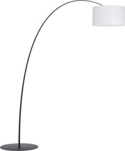 Eglo Lesquerde Vloerlamp met Kap Zwart/Off White