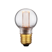 Kooldraad Led kogelampl E27 2.3w/9w Helder dimbaar 65L