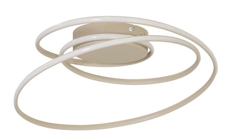 ETH Evi Plafonnière 40 cm | 24W | 3-staps dimbaar | Memoryfunctie | Beige/Zand