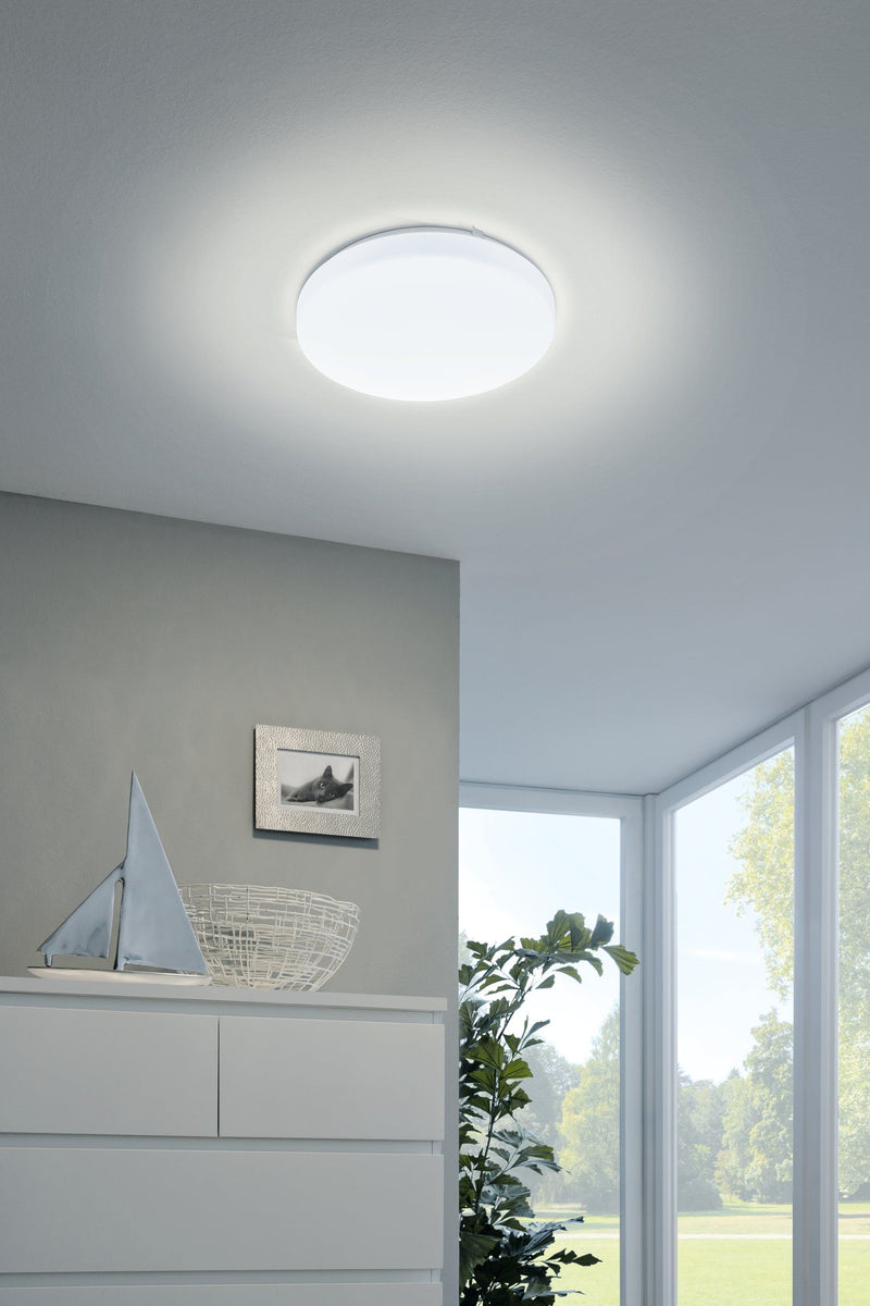 Frania LED Plafondlamp Ø28cm Rond Wit