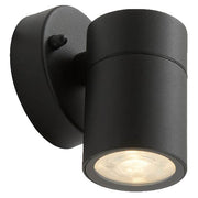 Fuzo Zwart Outdoor Wandlamp Downlight Ip44 Zwart