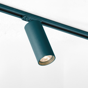 Taac 1-Fase Rail Spot 125mmx52mm Petroleum Blauw inclusief Lichtbron GU10
