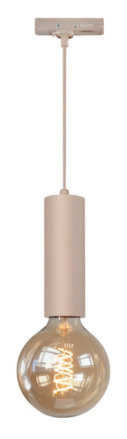 Highlight Track 1-Lichts Perugia Pendel Zand E27 + adapter