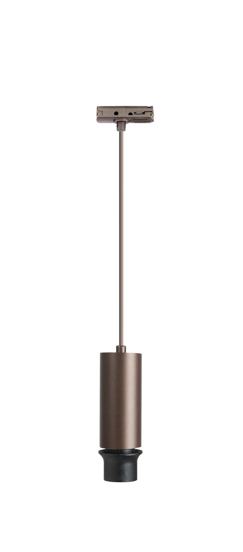 Highlight Rail Pendel met E27 Fitting en Adapter H5007.04 Choco