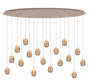 Highlight Hanglamp Golden Egg/Champagne Ovaal 18-Lichts H5451.03 Champagne/Gold
